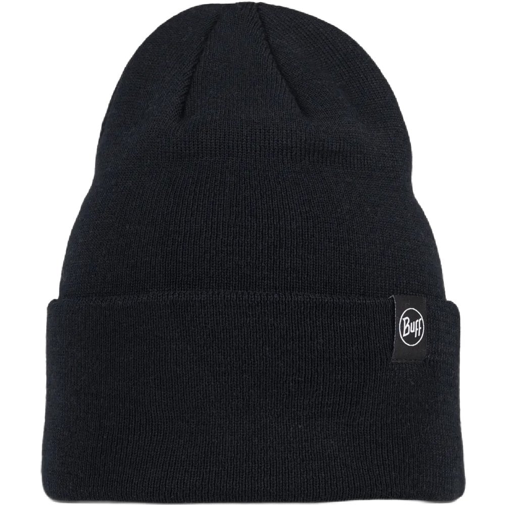 Buff Beanie Knitted Lilon Black