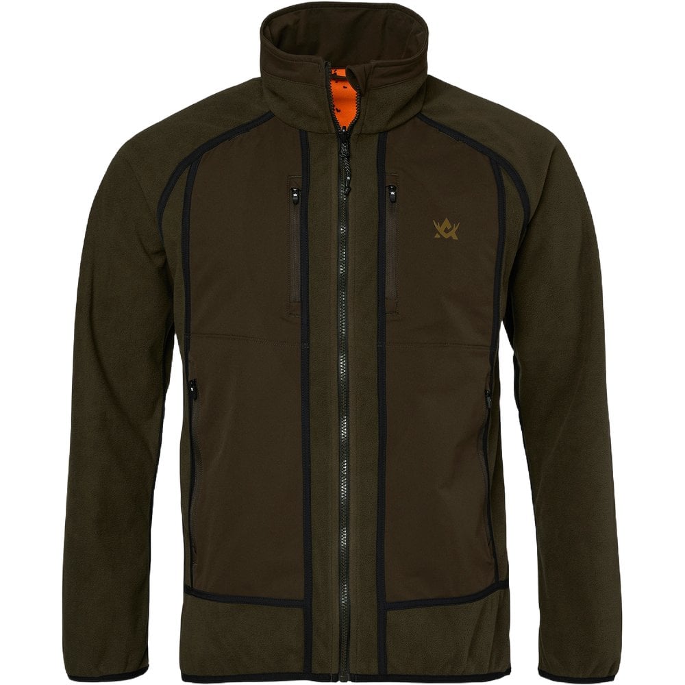 Alaska 1795 Raptor Ms Reversible Jacket Solid Brown/Blindtech Blaze