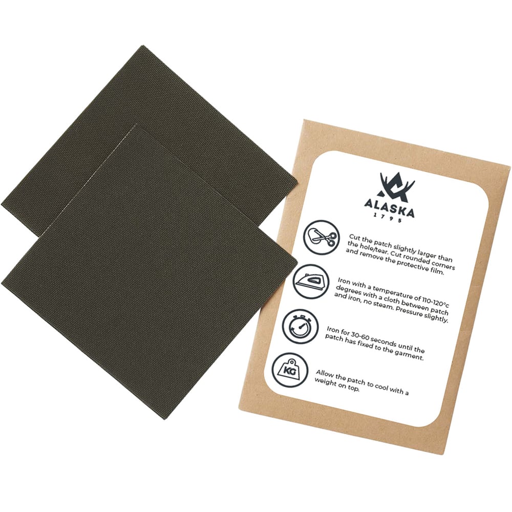 Alaska 1795 Alaska Repair Patch Brushed Solid Brown
