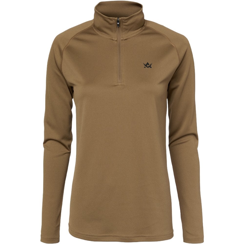 Alaska 1795 Cooldry Ws Half-Zip Top Gravel