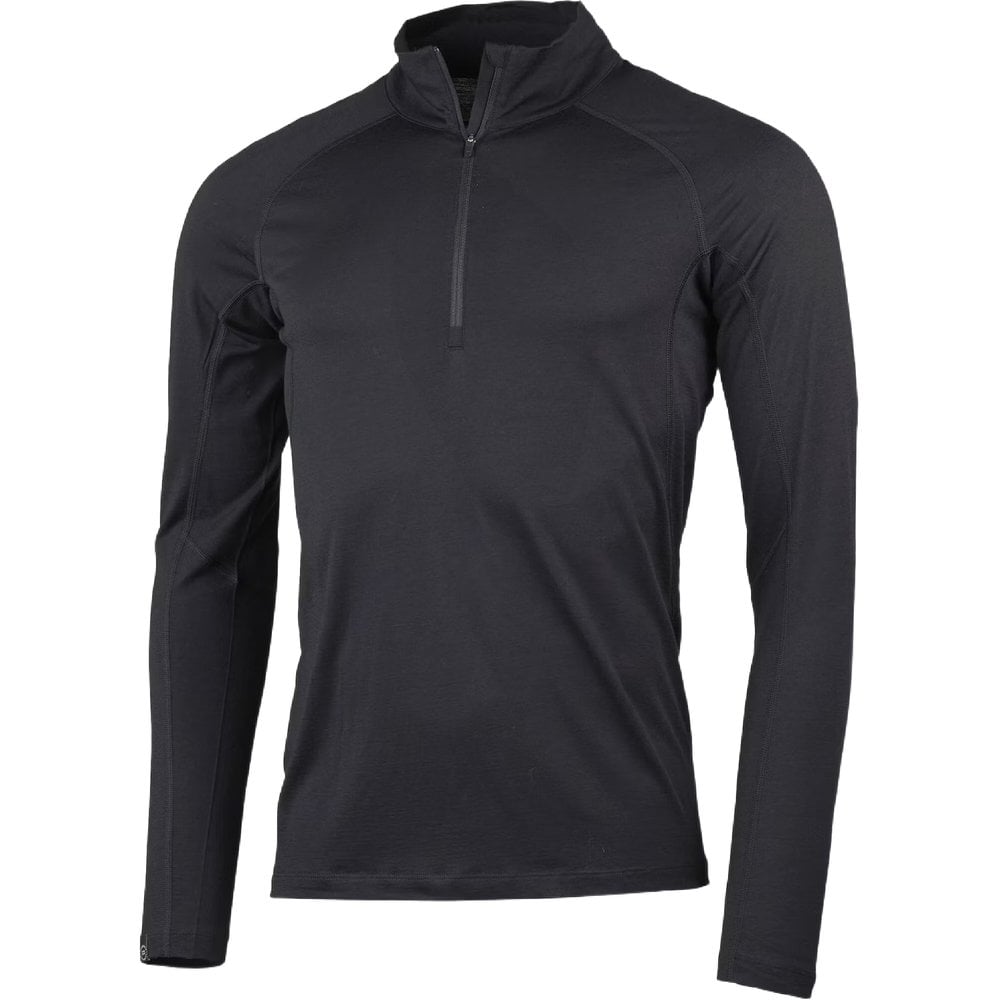 Lundhags Gimmer Merino Lt Ms 1/2 Zip Black