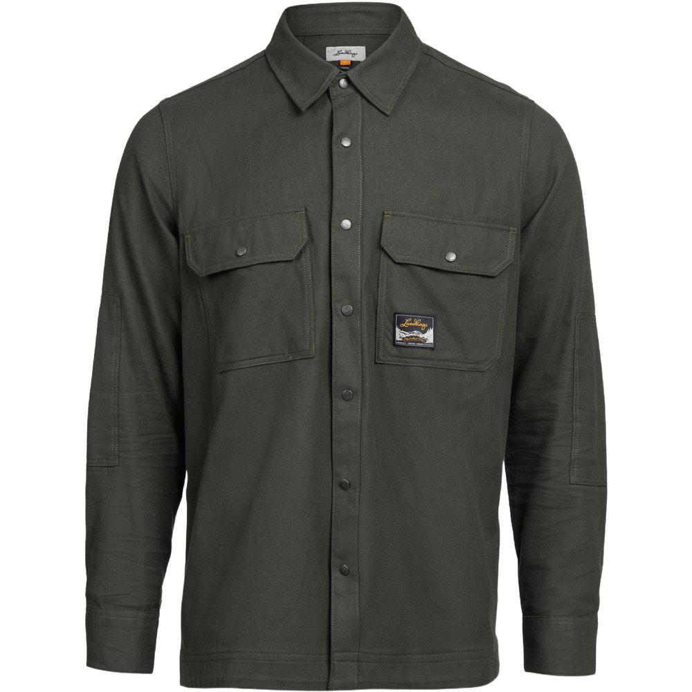 Lundhags Järpen Lumberjack Shirt Dk Forest Green