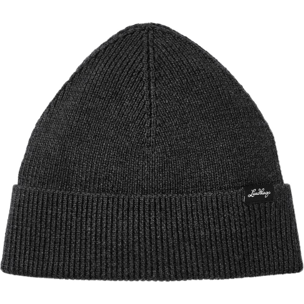 Lundhags Merino Beanie Dark Grey Melange