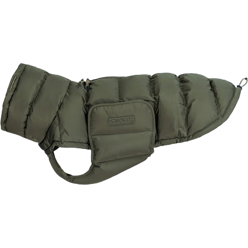 Cloud7 Dog Coat Alaska Size 6-7 Light Olive