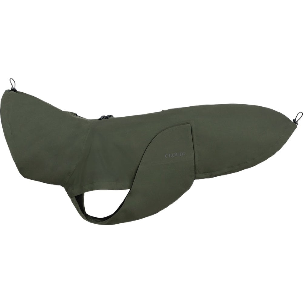 Cloud7 Dog Raincoat Dublin 2.0 Size 3-5 Dark Olive