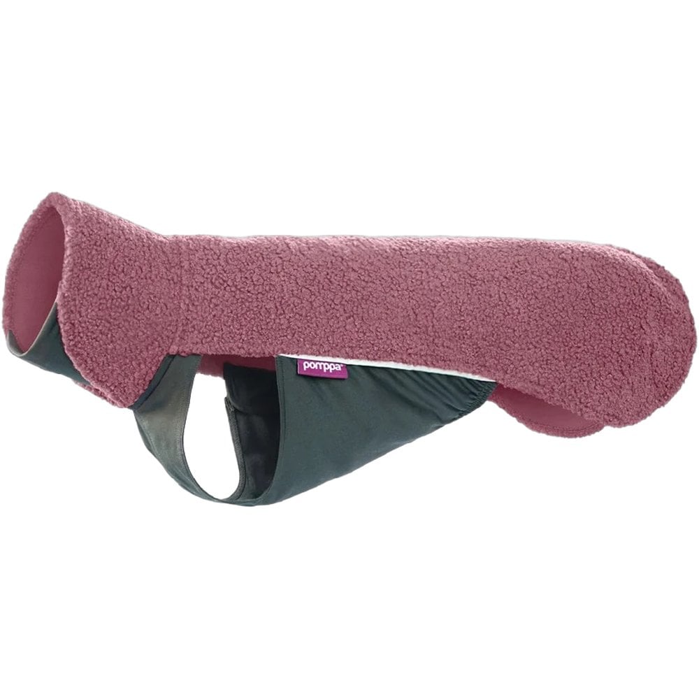 Teddy Fleece Coat PolarPomppa 52-56cm Mallow
