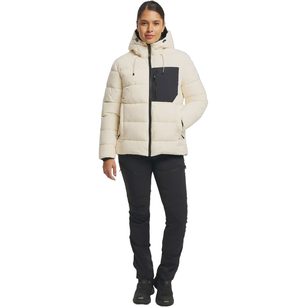Tenson Colby Puffer Jacket Women Cream