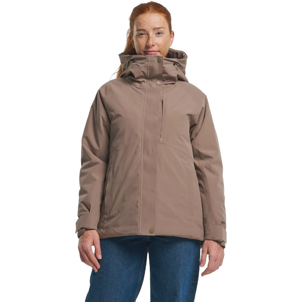 Tenson Vision Storm Jacket Women Brown