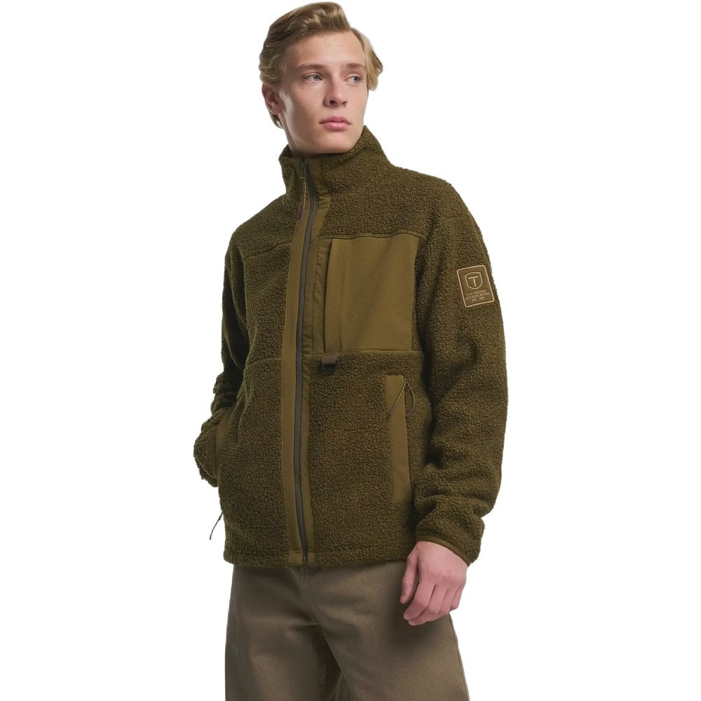 Tenson Camper Pile Men Dark Olive