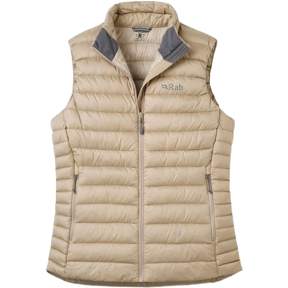 Rab W's Microlight Vest Dark Pebble