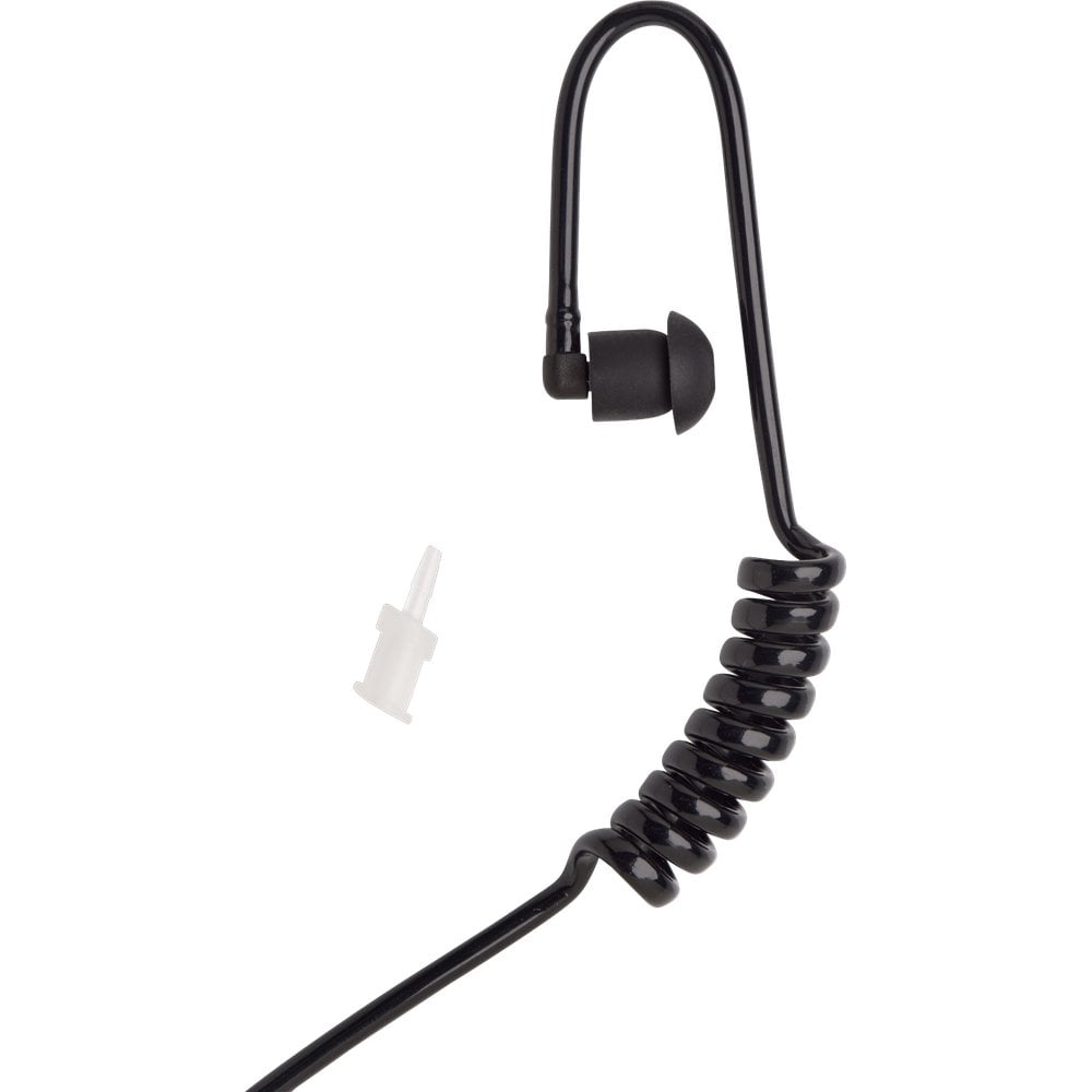 Lafayette Luftslange Security Spiral – Plastnippel Svart